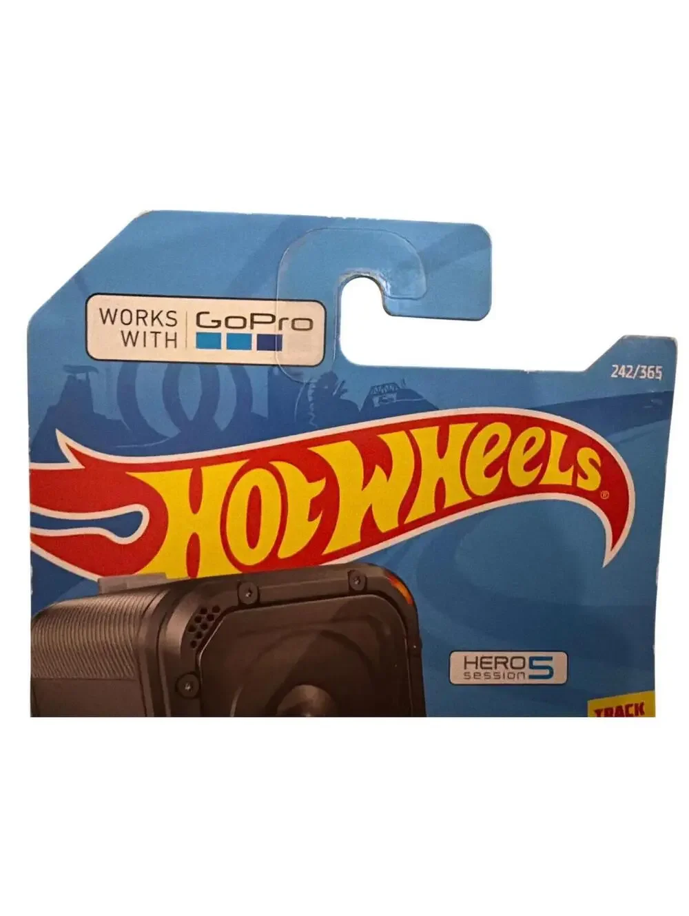 Hot Wheels Zoom In Track Stars 7/10 Works With GoPro Hero5 Session Red Line